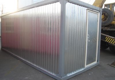 Блок-контейнер из металла для строительной площадки